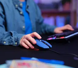 Комп'ютерна миша Trust GXT 109 Felox RGB USB-A синій teh0014007 - мініатюра 7