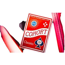 Карти гральні United States Playing Card Company Ellusionist Cohort Marked deck (red) (ВР_КГЕК)