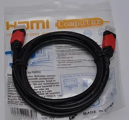 Кабель Atcom HDMI-HDMI 15 мов Red Gold ver 1.4 at14950 - мініатюра 2