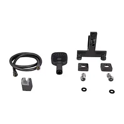 Змішувач для ванни Qtap Gemini (з душовим гарнітуром) QTGEM259GMB45684 Gunmetal Black PVD - мініатюра 7