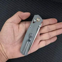 Складаний ніж SRM 10Cr15CoMoV 82 мм сірий G10 - мініатюра 7