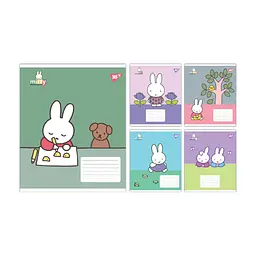 Зошит Yes Miffy Spring А5 18 аркушів лінія (767628), в асортименті