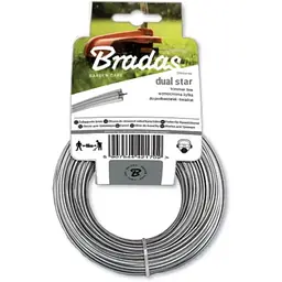 Волосінь для тримера Bradas RIPPER DUAL "зірка" 2,7мм х 15м ZRG2715K