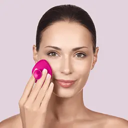 Щітка для обличчя GESKE Facial Brush 4 в 1 з тримачем бузкова - мініатюра 5