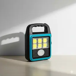 Ліхтар-прожектор Solar LED light HS-8020 60 Вт USB із сонячною панеллю, павербанком, IP65 - мініатюра 3