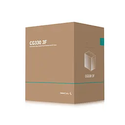 Корпус Deepcool CG330 3F Black без БЖ (R-CG330-BKNGM3-G) - мініатюра 5
