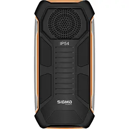 Мобільний телефон Sigma X-style 323 RAIN Black-Orange (4827798885727) - мініатюра 3