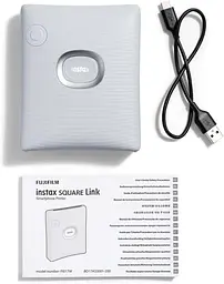 Фотопринтер Fujifilm Instax Square Link Ash White - мініатюра 7