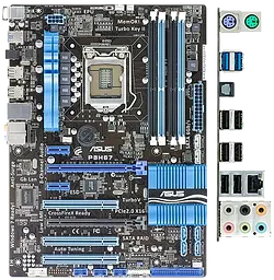Материнська плата Asus P8H67 LGA 1155 (P8H67) Б/В - мініатюра 3