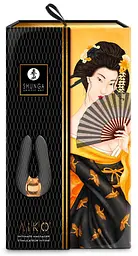 Вібратор Shunga Aiko Intimate 10.8 см чорний - мініатюра 2