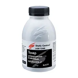 Тонер HP/Canon MPT9 Universal 1010/1012, 100г фасовка Static Control (MPT9-100B-P)