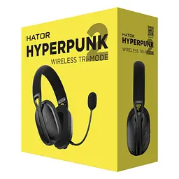 Навушники Hator Hyperpunk 2 Wireless Tri-mode Black (HTA-855) - мініатюра 6