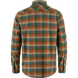 Сорочка Fjallraven Lappland Stretch Flannel Shirt M XL laurel green/autumn leaf - мініатюра 2