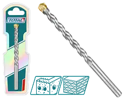 Свердло по бетону TOTAL TAC260610 6x100мм (7090222)