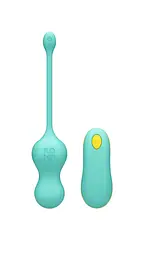 Віброяйце для точки G з пультом керування Romp Cello Light Teal, водонепроникне - мініатюра 2