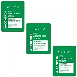 Сироватка для обличчя з азелаїновою кислотою (пробник) Nine Less A-Control Azelaic Acid Serum 2 мл