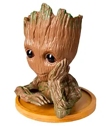 Горщик для квітів та канцелярії Грут Groot G1 + кругла підставка - мініатюра 4
