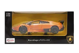 Машинка Rastar LAMBORGHINI MURCIELAGO 1:24 оранжевий 39300 - мініатюра 3
