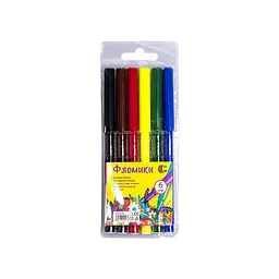 Дитячі фломастери Фломики COLOR-IT CR550-6 6 кольорів - мініатюра 3