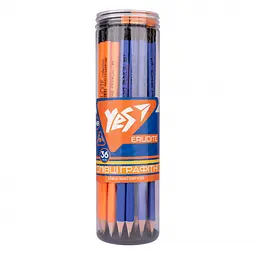 Набір олівців чорнографітних YES, HB, 36 шт., 280595