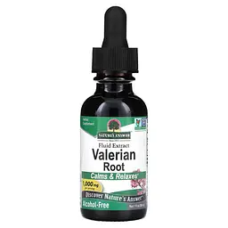 Валерьяна Valerian Root 1,000 mg 30 мл Nature's Answer vit0006435