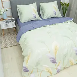 Постільна білизна сімейна Viluta Сатин Twill 782-S 210х143х2 см - мініатюра 4
