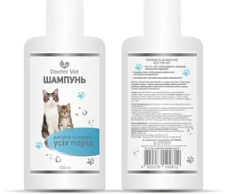 Шампунь для котів та кошенят усіх порід Doctor Vet 100 мл - мініатюра 3