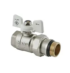 Кран кульовий з американкою Nolf classic 3/4" прямий NFC.963-08 (NF3161)