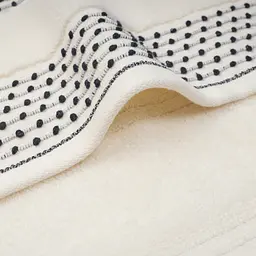Рушник MBM HOME Слід вітру 30x50 см крапка айворі (BT-18 S IVORY/DOT) - мініатюра 5