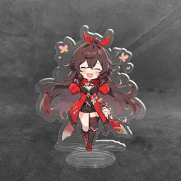 Акрилова колекційна фігурка Геншин Імпакт - Genshin Impact Chibi Ембер 10 см