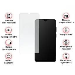 Скло захисне BeCover Motorola Moto E22/E22i 3D Crystal Clear Glass (709732) - мініатюра 4