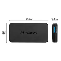 Transcend TS-HUB2C Хаб Transcend USB Type-C HUB 4 ports - мініатюра 3