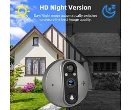 Бездротовий домофон - розумний відеодзвінок TUYA Door Bell Eye RH-PD8A - мініатюра 5