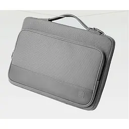 Сумка для ноутбука WiWU Cozy Classic Sleeve Series MacBook 14` Gray [151949] - мініатюра 4