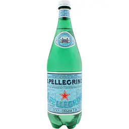 Вода мінеральна SanPellegrino газована 1 л (464558)