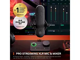 Мікрофон для ПК/ для стрімінгу, подкастів SteelSeries Alias Pro (61597) - мініатюра 12