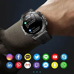Годинник розумний наручний Smart Mevaden Ulpa Rubber (2 ремінці) - мініатюра 9