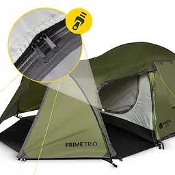 Намет туристичний Mountain Goat Prime Trio 3-місний Olive (P-5905973406574) - мініатюра 13