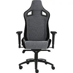Геймерське крісло GT Racer чорне із сірим (X-0712 Shadow Gray/Black) - мініатюра 2