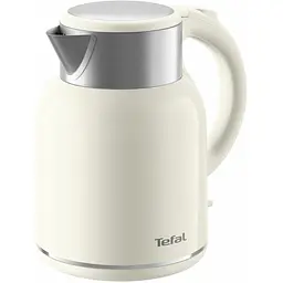 Електрочайник Tefal Thermo Protect XL 1.9 л пластик нержавіюча сталь бежевий (KO190AE0) - мініатюра 9