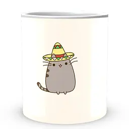 Кухоль GeekLand Pusheen Пушин PC 02.15 330 мл білий - мініатюра 2
