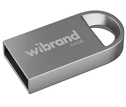 Флеш-накопичувач Wibrand Flash USB 2.0 Lynx 64Gb Silver (WI2.0/LY64M2S)