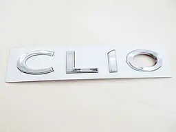 Емблема напис CLIO (напис ВИСОКИЙ) Хром 192х32 мм на скотчі ПХ 172.93 - мініатюра 4