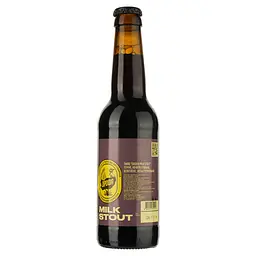 Пиво Дрофа Milk Stout нефільтроване 6% 0.33 л - мініатюра 2