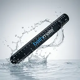 Лінійка для вимірювання пеніса Bathmate Measuring Gauge V2 26 см Чорна - мініатюра 4
