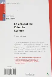 La Venus d'Ille, Colomba, Carmen. Livre B1 + CD audio MP3 - мініатюра 2