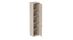 Пенал Анжело Ferrum-decor на 5 полиць із 2 дверима 1900x400x380 ДСП Дуб Сан-Марино 16 мм (FRD-104918)