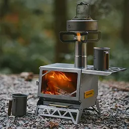 Піч кемпінгова Naturehike (CNK2300CW020) твердопаливна - мініатюра 7