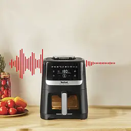 Мультипіч Tefal Easy Fry Silence Vision 1670Вт 5л 10 програм з віконцем пластик чорний - мініатюра 8