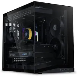 Корпус для ПК Lian Li O11 Dynamic Mini V2 Flow, Black (G99.O11DMIV2FX.00) - мініатюра 3